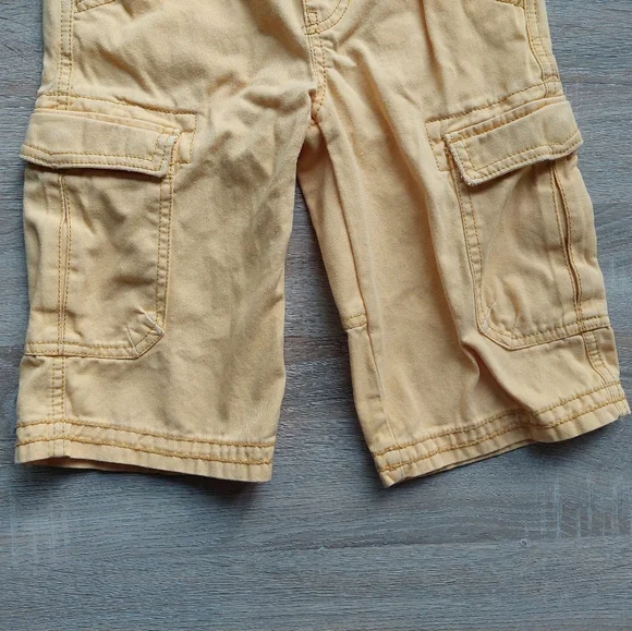 2012 vguc Mini Boden size 7 yellow cargo shorts - Picture 8 of 13